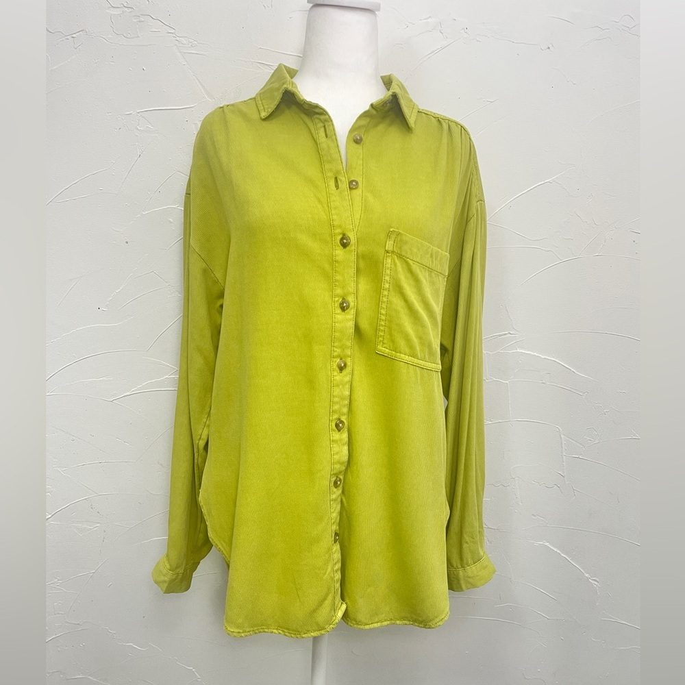 Pilcro The Bo Boyfriend Buttondown - Picture 3 of 12